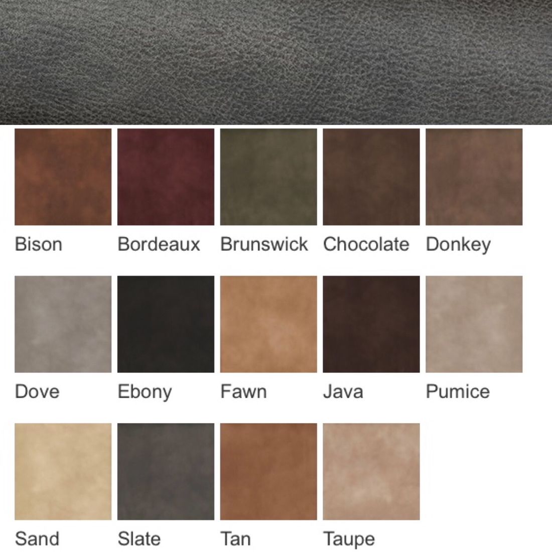Eastwood Paint Color Chart